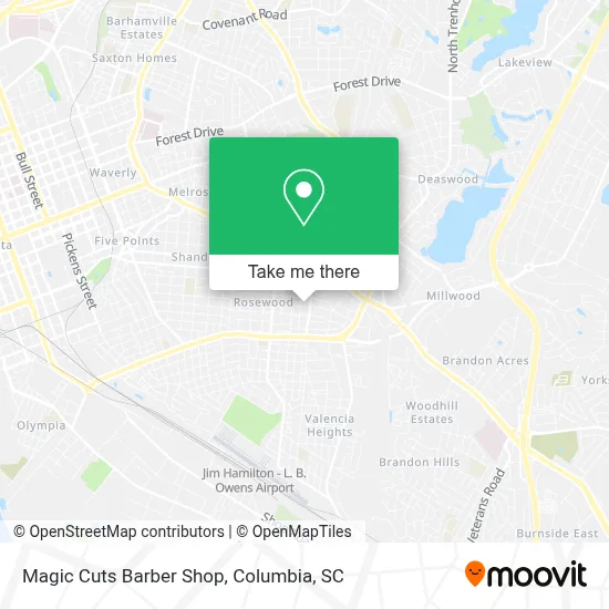 Magic Cuts Barber Shop map