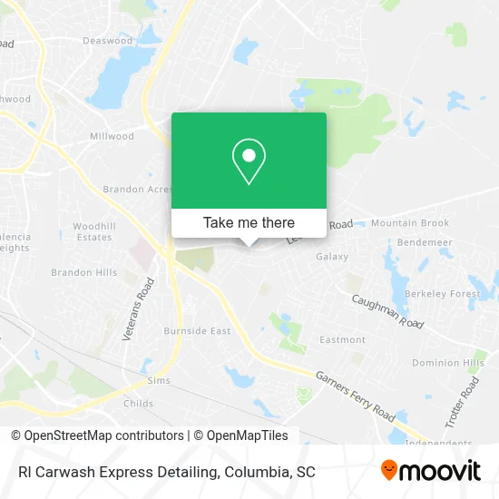 Rl Carwash Express Detailing map
