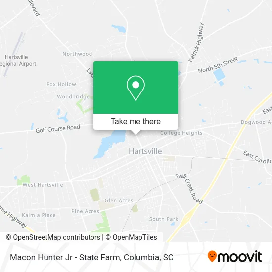 Macon Hunter Jr - State Farm map