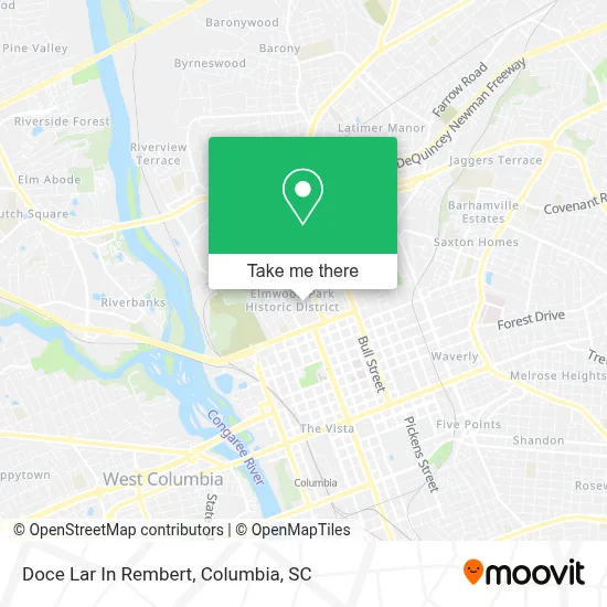 Doce Lar In Rembert map