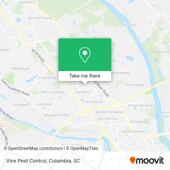 Vinx Pest Control map