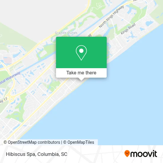 Hibiscus Spa map