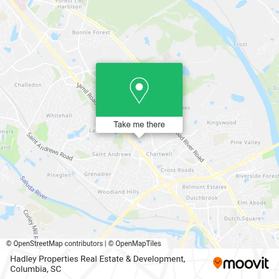 Hadley Properties Real Estate & Development map