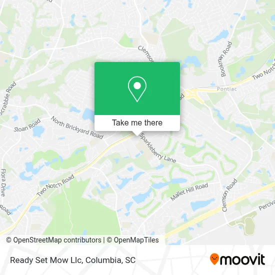 Ready Set Mow Llc map