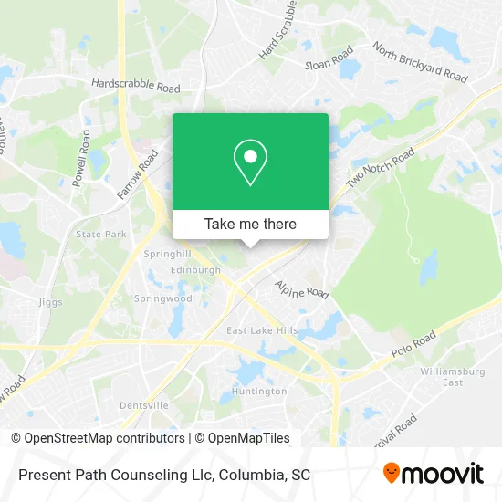 Present Path Counseling Llc map