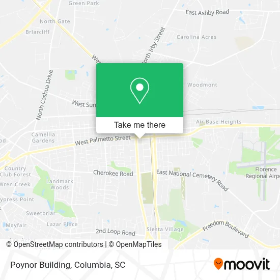 Poynor Building map