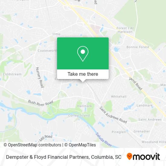 Dempster & Floyd Financial Partners map