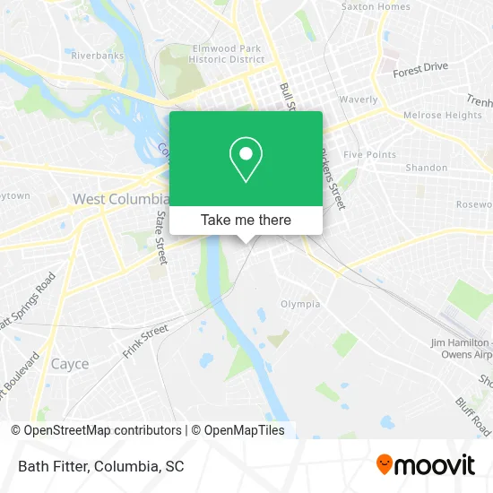 Bath Fitter map