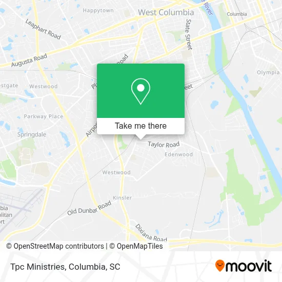 Tpc Ministries map