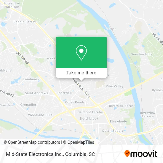 Mid-State Electronics Inc. map