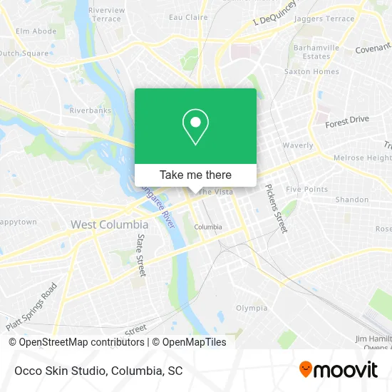 Occo Skin Studio map