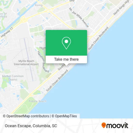 Ocean Escape map