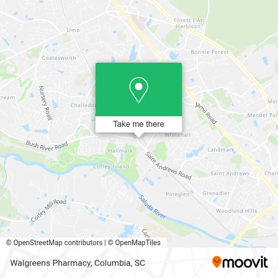 Walgreens Pharmacy map