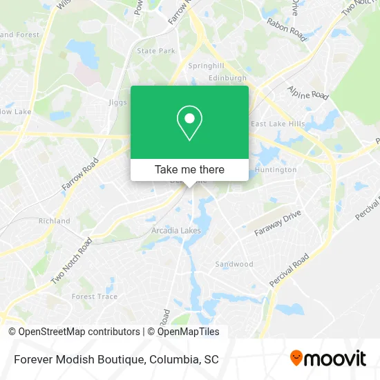 Forever Modish Boutique map