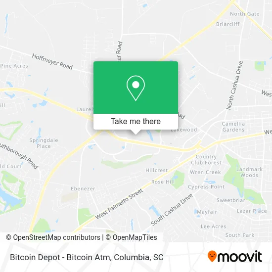 Bitcoin Depot - Bitcoin Atm map