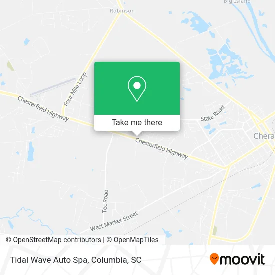 Tidal Wave Auto Spa map