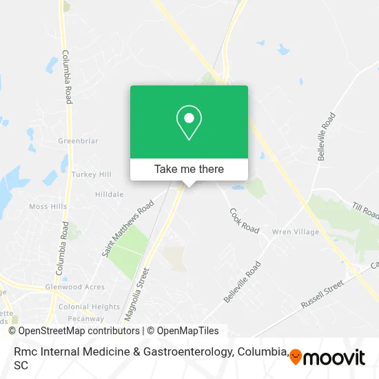 Rmc Internal Medicine & Gastroenterology map
