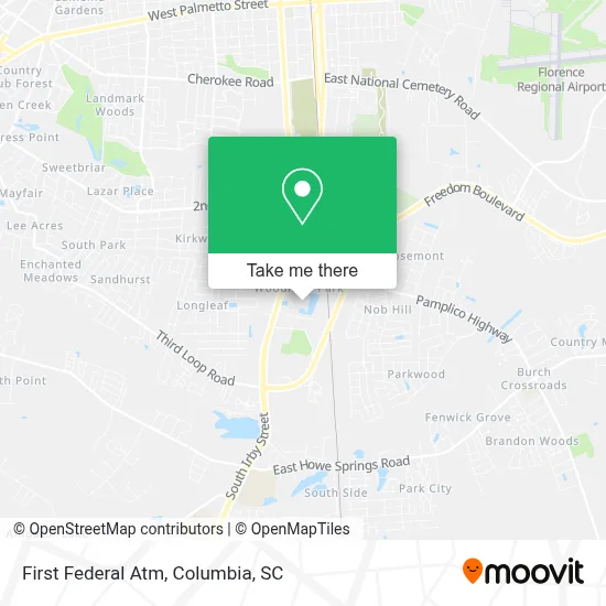 First Federal Atm map