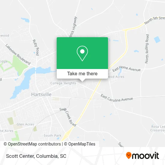 Scott Center map