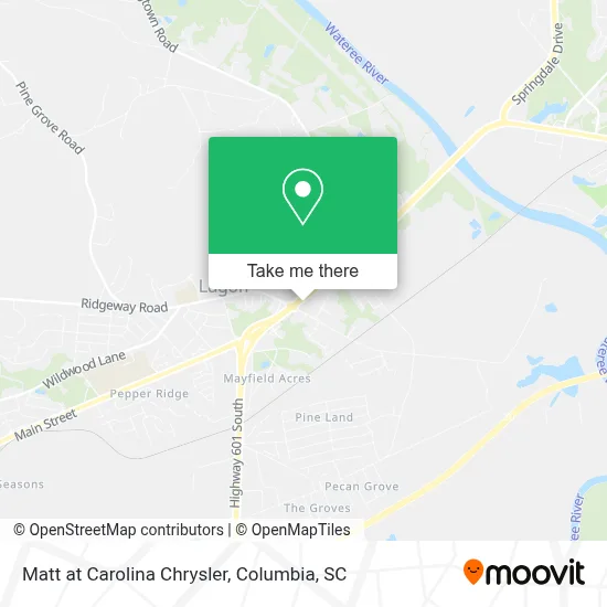 Matt at Carolina Chrysler map