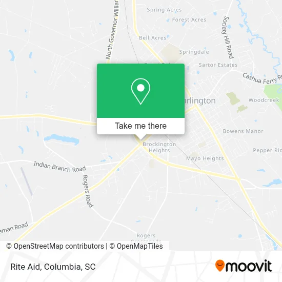 Rite Aid map