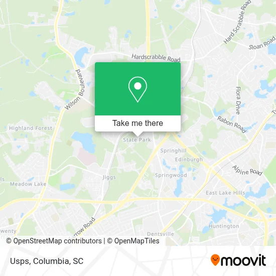 Usps map