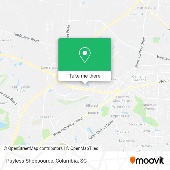 Payless Shoesource map