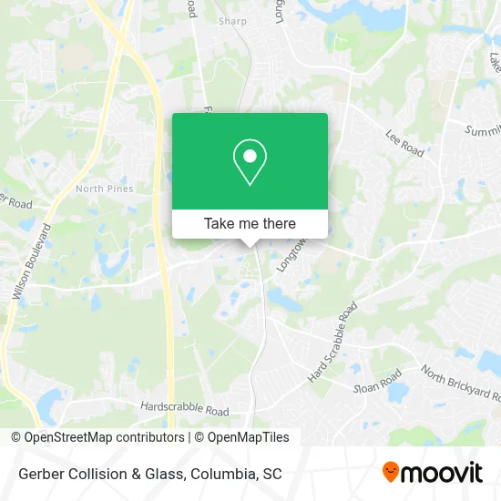 Gerber Collision & Glass map