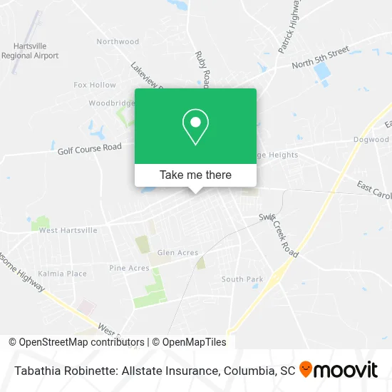 Tabathia Robinette: Allstate Insurance map
