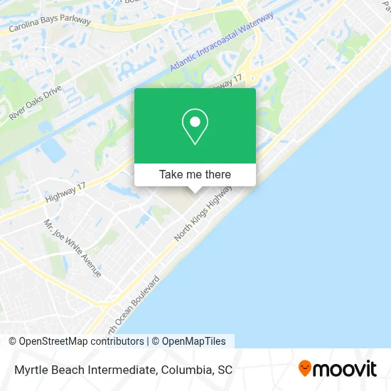 Myrtle Beach Intermediate map