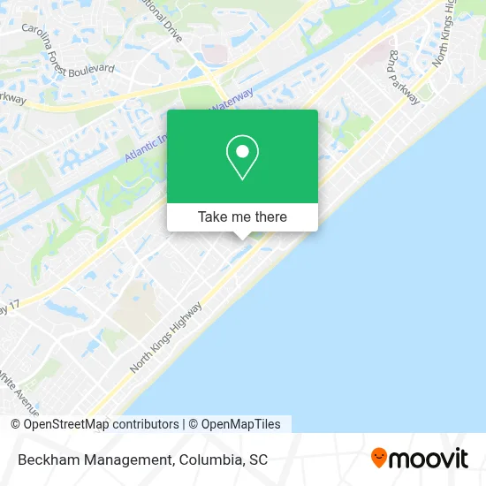 Beckham Management map