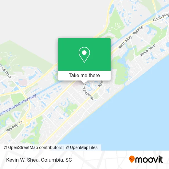 Kevin W. Shea map