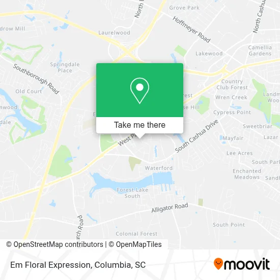 Em Floral Expression map
