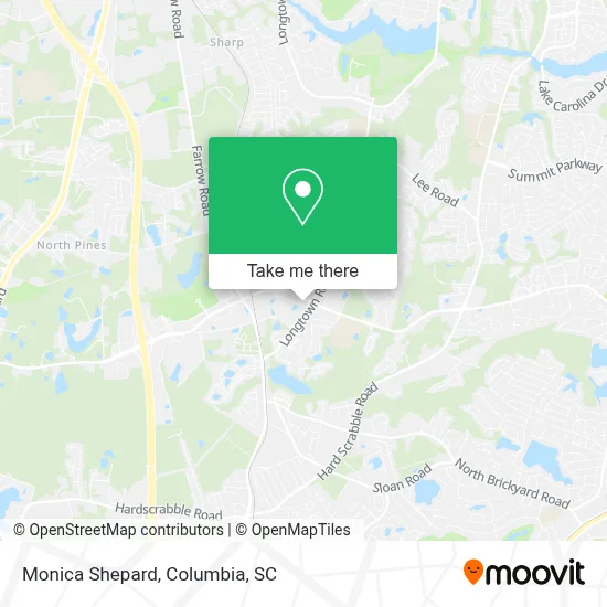 Monica Shepard map