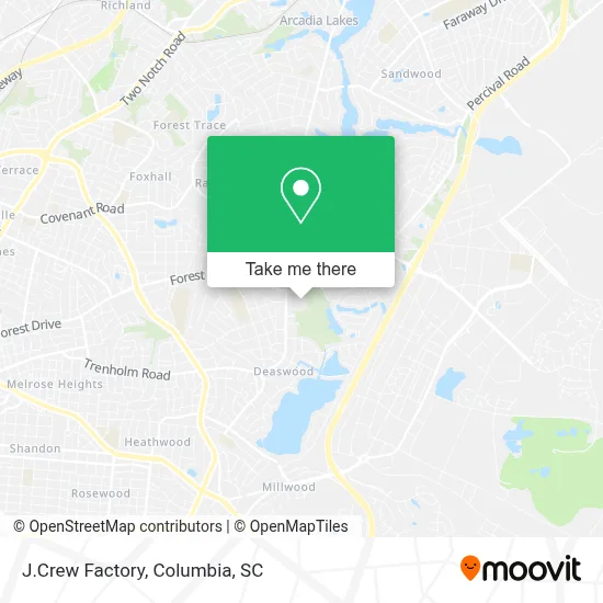 J.Crew Factory map