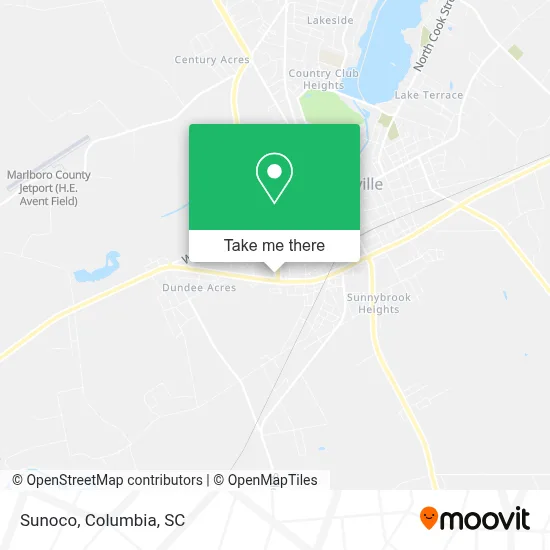 Sunoco map