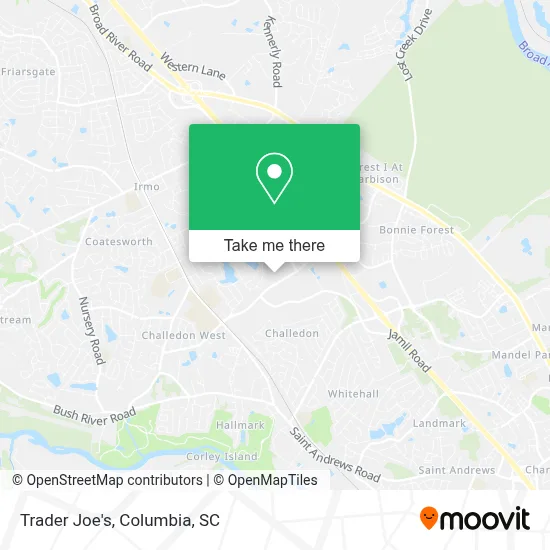 Trader Joe's map
