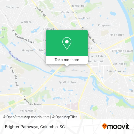 Brighter Pathways map