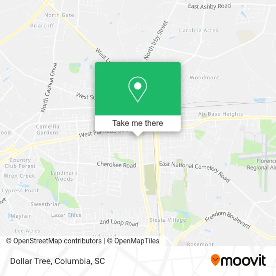 Dollar Tree map