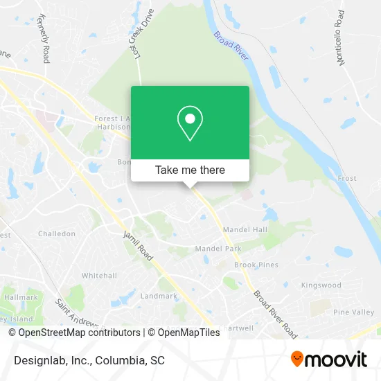 Designlab, Inc. map
