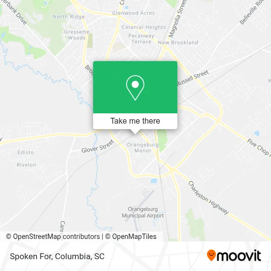 Spoken For map