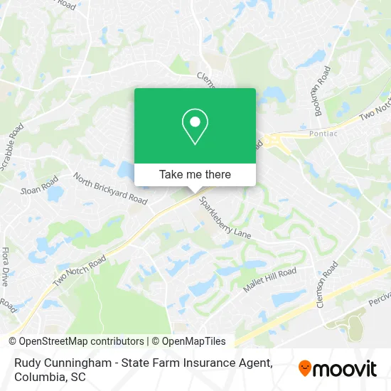 Rudy Cunningham - State Farm Insurance Agent map