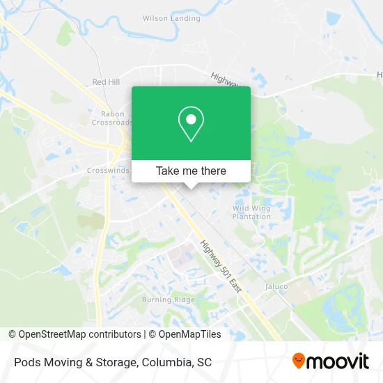 Pods Moving & Storage map