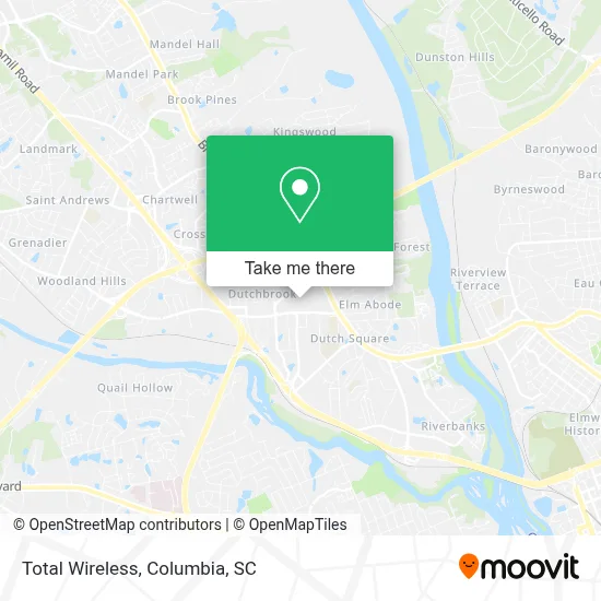Total Wireless map