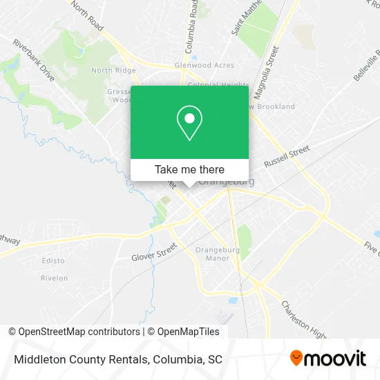 Middleton County Rentals map