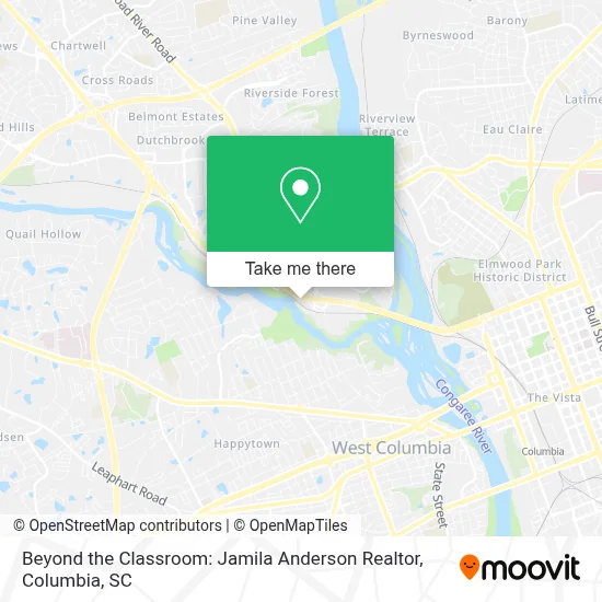 Beyond the Classroom: Jamila Anderson Realtor map