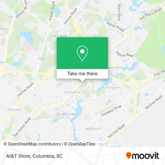 At&T Store map
