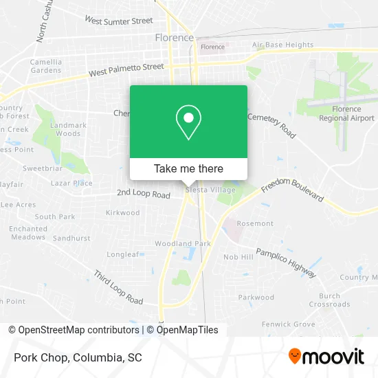 Pork Chop map
