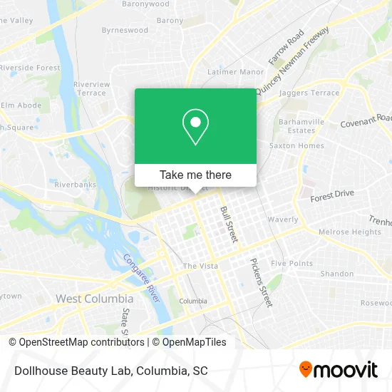 Dollhouse Beauty Lab map