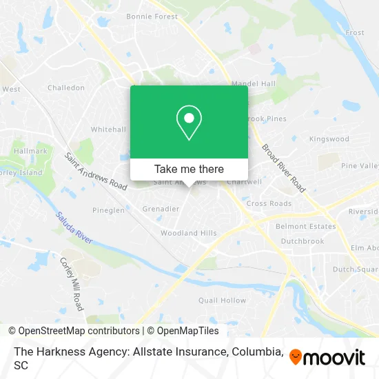 The Harkness Agency: Allstate Insurance map